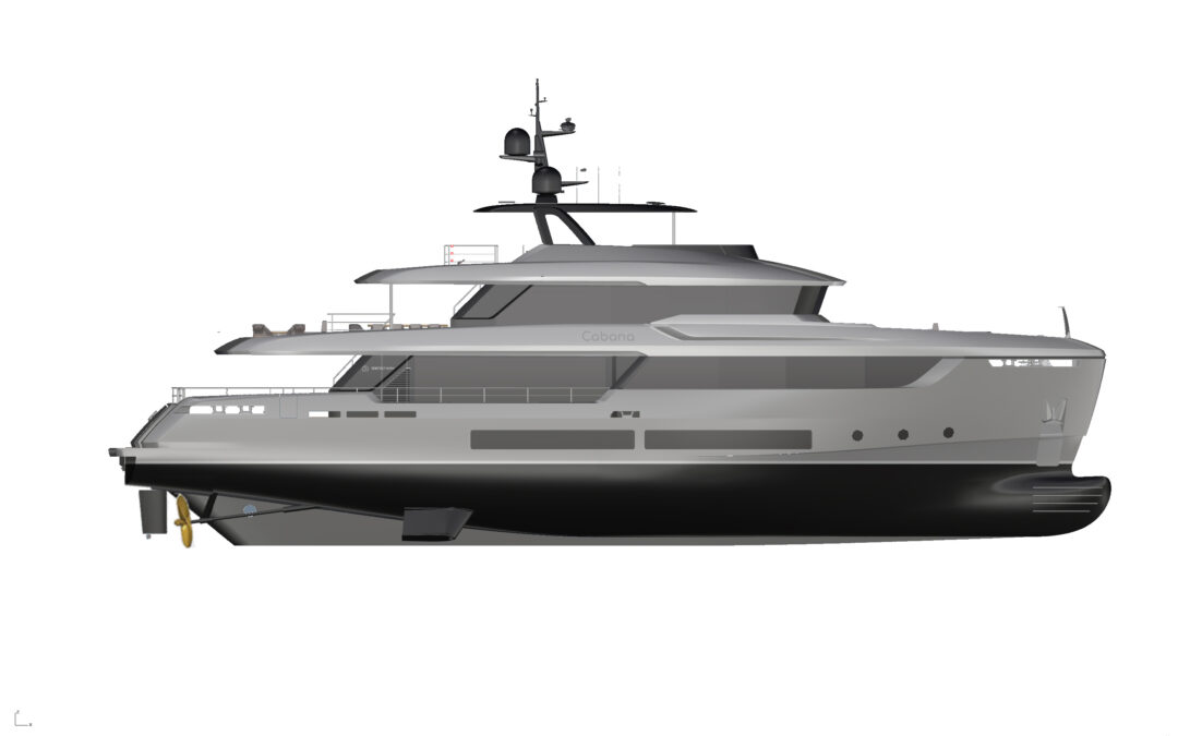 Atlante Classic 35 hull # 2 explorer yacht for sale and construction at Mengi Yay