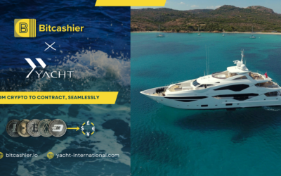 YACHT International and Bitcashier Introduce Cryptocurrency Payments for Yacht Transactions