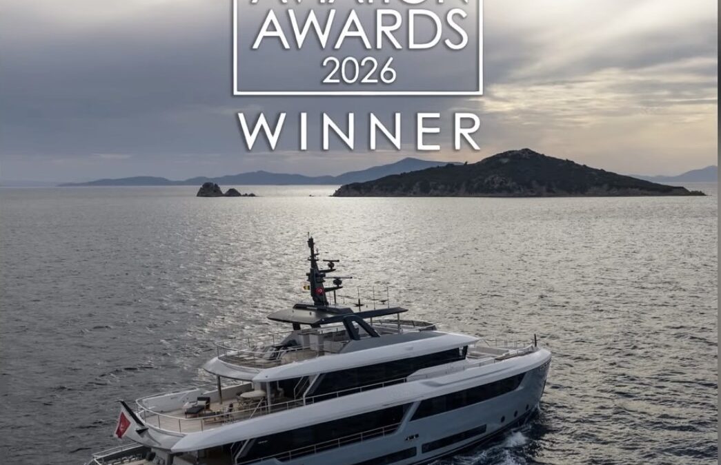 MY CABANA has won the Motor Yacht 25-40 Metres Award at the International Yacht & Aviation Awards 2026